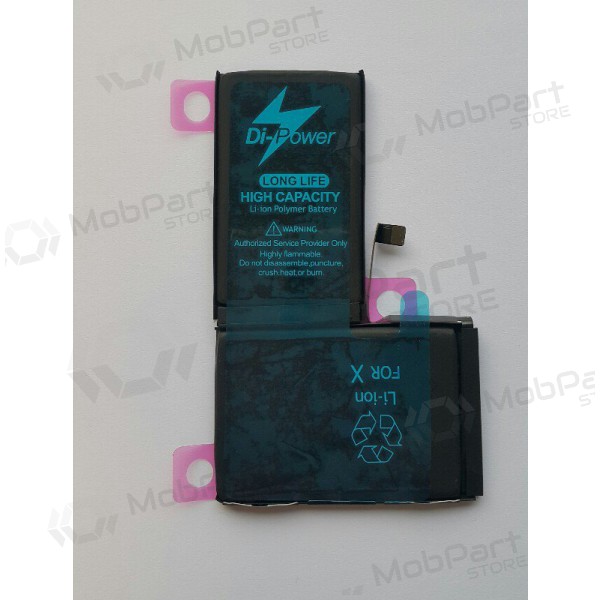 Apple iPhone X paristo / akku (lisääntynyt kapasiteetti) (3000mAh) Apple iPhone X paristo / akku (lisääntynyt kapasiteetti) (3000mAh)