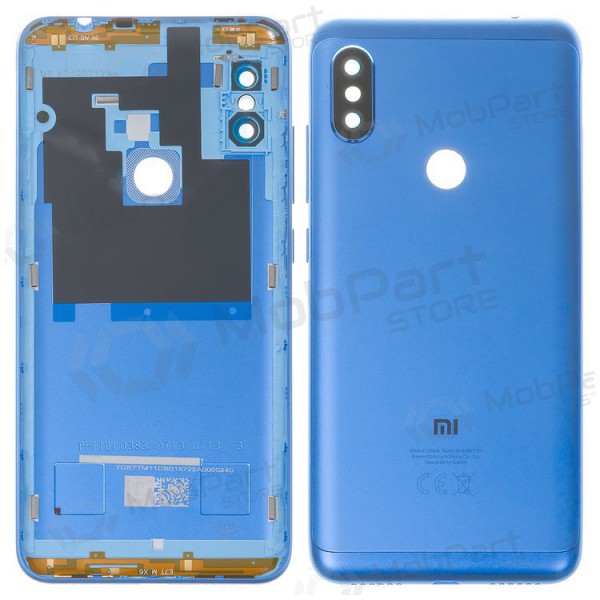 Xiaomi Redmi Note 6 Pro takaakkukansi (sininen)