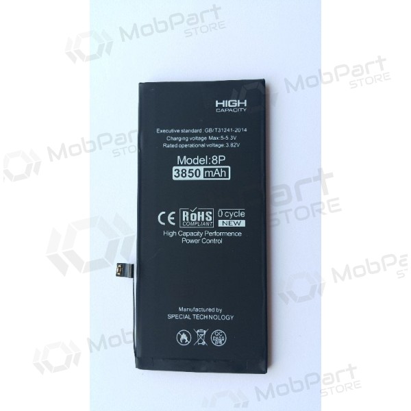 Apple iPhone 8 Plus paristo / akku (lisääntynyt kapasiteetti) (2990mAh) Apple iPhone 8 Plus paristo / akku (lisääntynyt kapasiteetti) (2990mAh)