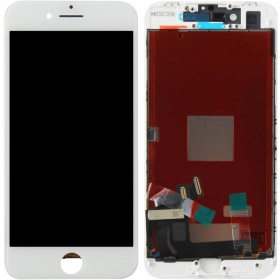 Apple iPhone 8 / SE 2020 näyttö (valkoinen) (refurbished, alkuperäinen)