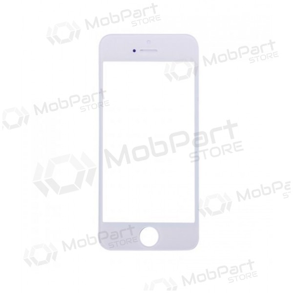 Apple iPhone 5G / iPhone 5S / iPhone 5C Näytön lasi (valkoinen) (for screen refurbishing) - Premium