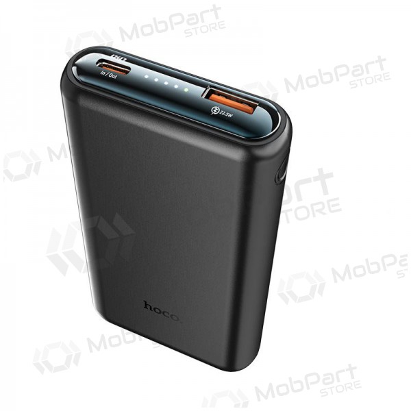 Ulkoinen paristo Power Bank Hoco Q1 Type-C PD 20W+Quick Charge 3.0 (3A) 10000mAh musta Ulkoinen paristo Power Bank Hoco Q1 Type-C PD 20W+Quick Charge 3.0 (3A) 10000mAh musta