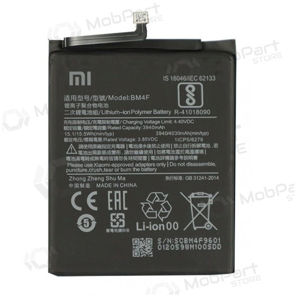 Xiaomi Mi 9 Lite / Mi A3 (BM4F) paristo / akku (3940mAh) (service pack) (alkuperäinen)