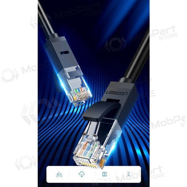 Kaapeli Ugreen RJ45 Cat 6 UTP 1000Mbps 2.0m (musta)