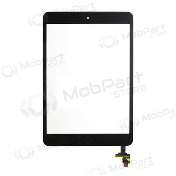 Apple iPad mini / iPad mini 2 kosketuslasi (su Home mygtuku ja laikikliais, ja IC) (musta) Apple iPad mini / iPad mini 2 kosketuslasi (su Home mygtuku ja laikikliais, ja IC) (musta)