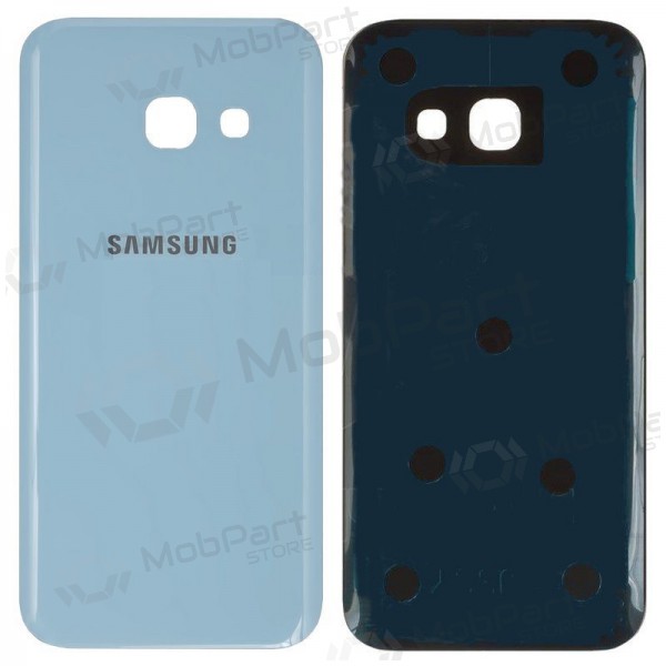 Samsung A320 Galaxy A3 2017 takaakkukansi vaaleansininen (blue mist) (käytetty grade B, alkuperäinen)