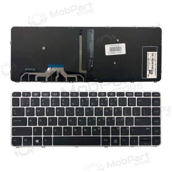 HP: EliteBook Folio 1040 G3, 844423-001 näppäimistö (valaistuksella) HP: EliteBook Folio 1040 G3, 844423-001 näppäimistö (valaistuksella)