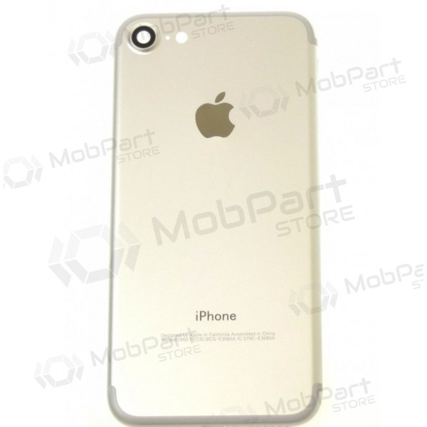 Apple iPhone 7 takaakkukansi (hopea) (käytetty grade B, alkuperäinen)