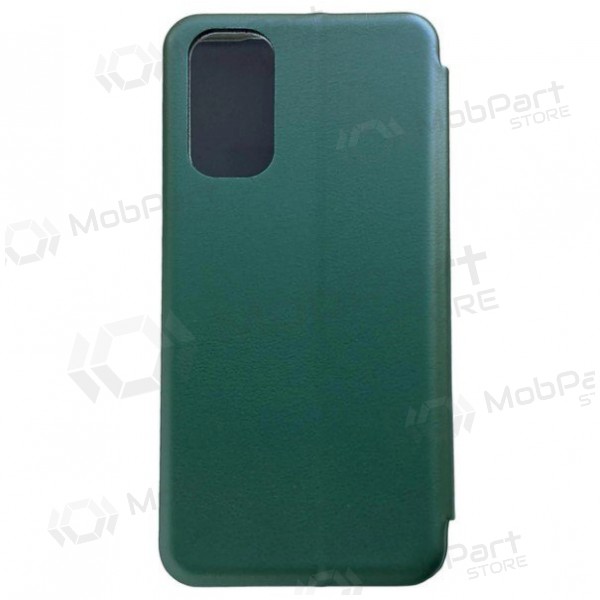 Samsung A217 Galaxy A21s puhelinkotelo / suojakotelo "Book Elegance" (tamsiai vihreä)