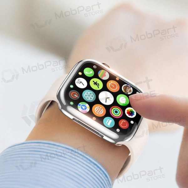 Apple Watch 45mm LCD apsauginis stikliukas / puhelinkotelo / suojakotelo 