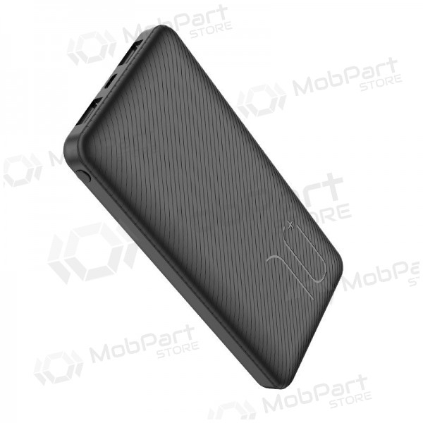 Ulkoinen paristo Power Bank Borofone BT28 Ultra Slim 10000mAh musta Ulkoinen paristo Power Bank Borofone BT28 Ultra Slim 10000mAh musta