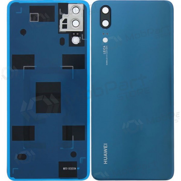 Huawei P20 takaakkukansi (sininen) (käytetty grade B, alkuperäinen) Huawei P20 takaakkukansi (sininen) (käytetty grade B, alkuperäinen)