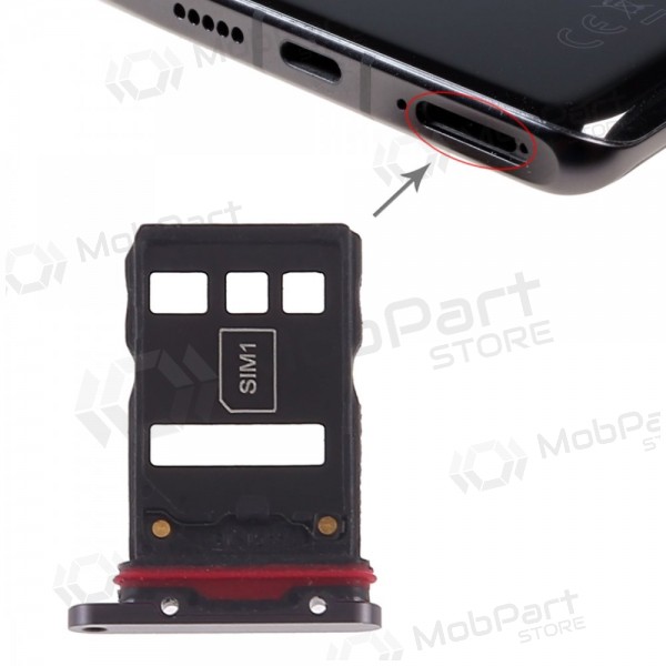 Huawei P30 Pro SIM kortin pidike (musta)