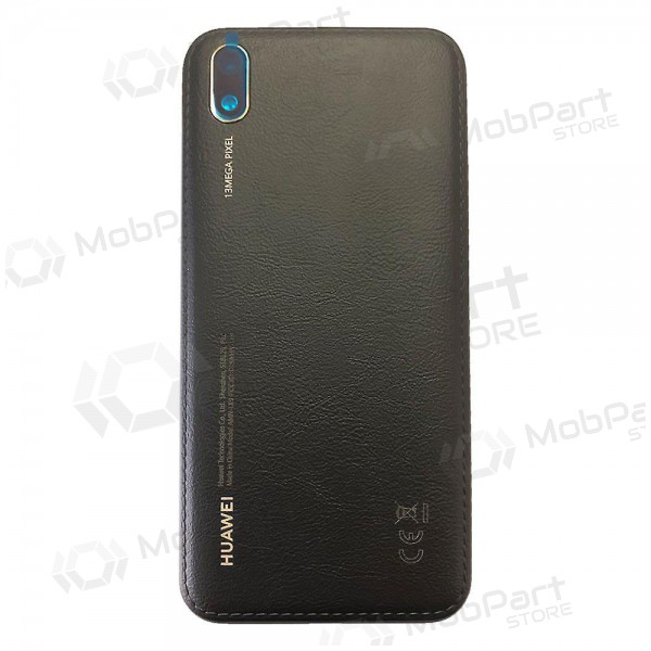 Huawei Y5 2019 takaakkukansi (musta) (Midnight Black) (käytetty grade B, alkuperäinen)