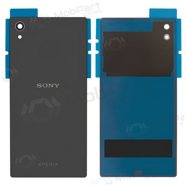 Sony Xperia Z5 E6603 / Z5 E6633 / Z5 E6653 / Z5 E6683 takaakkukansi (harmaa) (grafitinis musta)