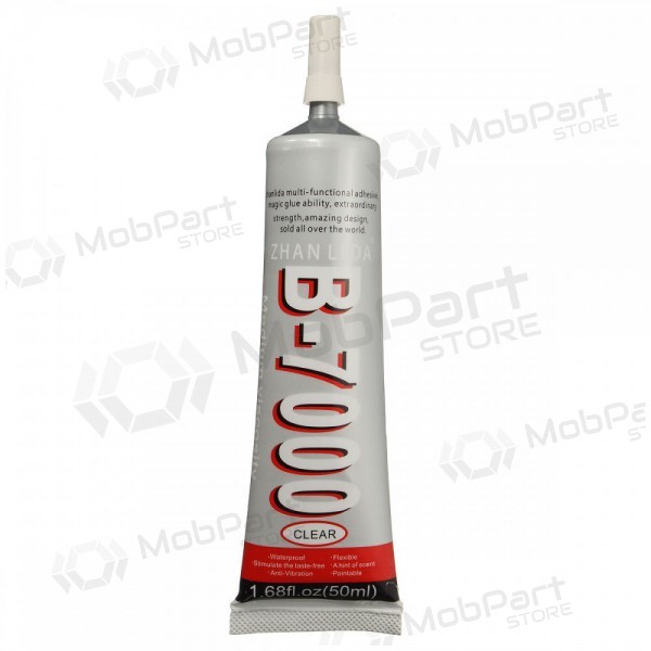 Yleiskäyttöinen silikoniliima B7000 (50ml)