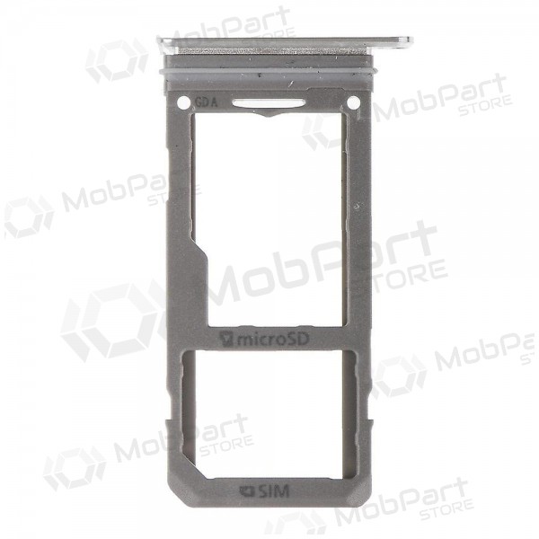 Samsung G950F Galaxy S8 / G955F Galaxy S8+ SIM kortin pidike (hopea) Samsung G950F Galaxy S8 / G955F Galaxy S8+ SIM kortin pidike (hopea)