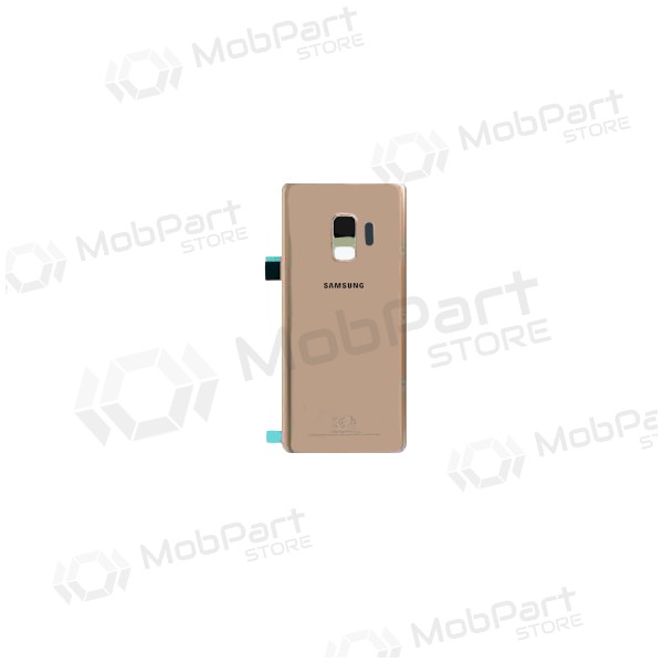 Samsung G960F Galaxy S9 takaakkukansi kultainen (Sunrise Gold) (käytetty grade A, alkuperäinen) Samsung G960F Galaxy S9 takaakkukansi kultainen (Sunrise Gold) (käytetty grade A, alkuperäinen)