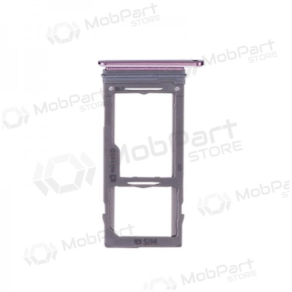 Samsung G960 Galaxy S9 / G965 Galaxy S9+ SIM kortin pidike violetti (Lilac Purple) Samsung G960 Galaxy S9 / G965 Galaxy S9+ SIM kortin pidike violetti (Lilac Purple)