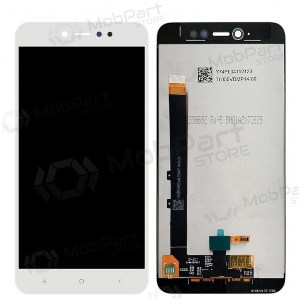 Xiaomi Redmi Note 5A näyttö (valkoinen)