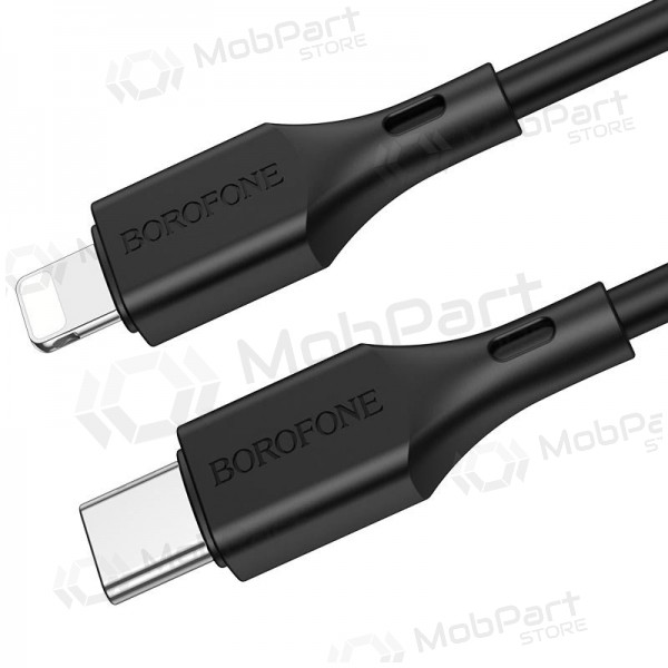 USB kaapeli Borofone BX49 PD Type-C - Lightning 1.0m (musta)