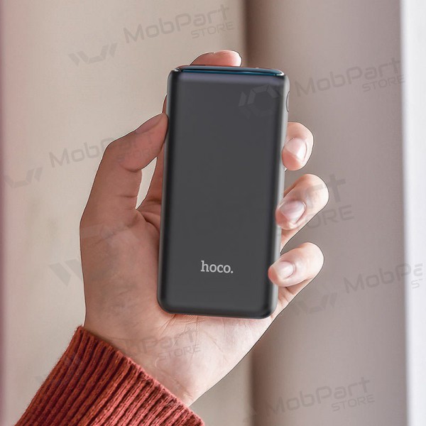 Ulkoinen paristo Power Bank Hoco Q1 Type-C PD 20W+Quick Charge 3.0 (3A) 10000mAh musta Ulkoinen paristo Power Bank Hoco Q1 Type-C PD 20W+Quick Charge 3.0 (3A) 10000mAh musta