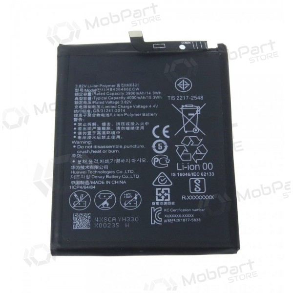 Huawei Mate 10 / Mate 10 Pro / P20 Pro (HB436486ECW) paristo / akku (4000mAh) Huawei Mate 10 / Mate 10 Pro / P20 Pro (HB436486ECW) paristo / akku (4000mAh)