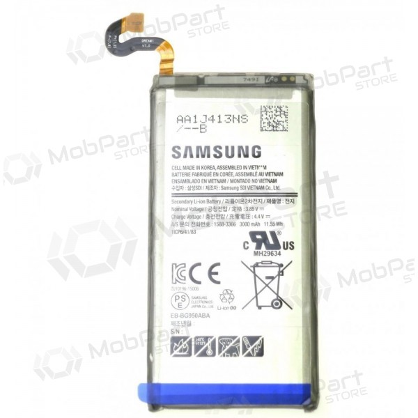 Samsung G950F Galaxy S8 paristo / akku (3000mAh) (service pack) (alkuperäinen)