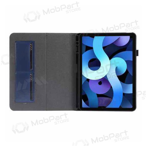 Lenovo Tab M10 Plus 10.3 X606 puhelinkotelo / suojakotelo "Folding Leather" (tummansininen)