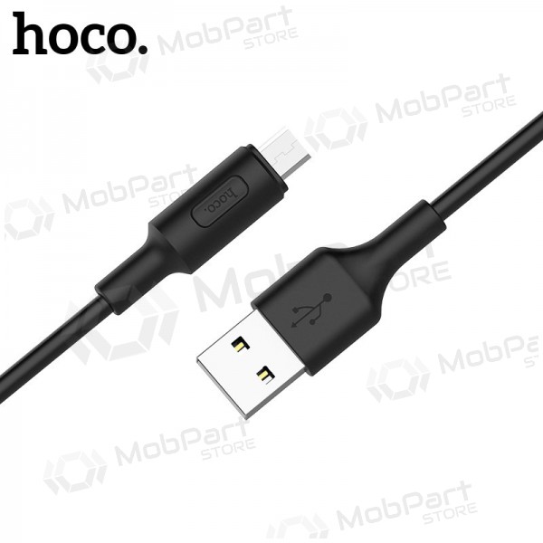 USB kaapeli Hoco X25 microUSB 1.0m (musta)