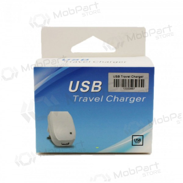 Laturi USB valkoinen (0.5A)