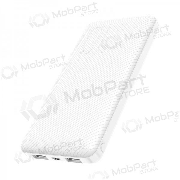Ulkoinen paristo Power Bank Borofone BT28 Ultra Slim 10000mAh valkoinen Ulkoinen paristo Power Bank Borofone BT28 Ultra Slim 10000mAh valkoinen
