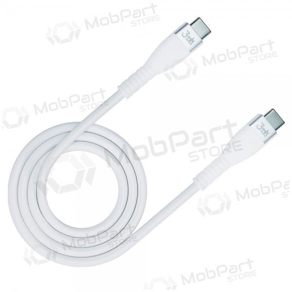 USB kaapeli 3MK Hyper Silicone Cable Type-C 60W 3A 1m