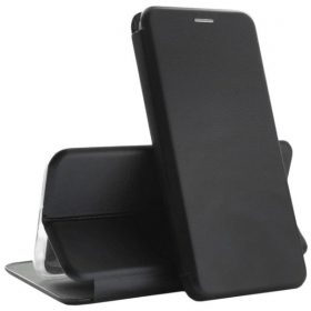Samsung A105 Galaxy A10 puhelinkotelo / suojakotelo "Book Elegance" (musta)