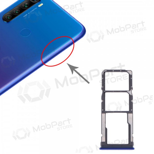 Xiaomi Redmi Note 8T SIM kortin pidike sininen (Starscape Blue)