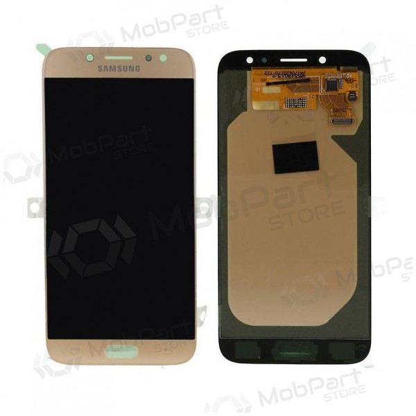 Samsung J730F Galaxy J7 (2017) näyttö (no logo) (kultainen) (OLED)