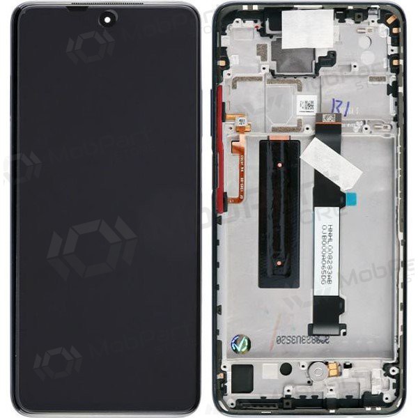 Xiaomi Mi 10T Lite 5G näyttö (harmaa) (kehyksellä) (alkuperäinen) Xiaomi Mi 10T Lite 5G näyttö (harmaa) (kehyksellä) (alkuperäinen)