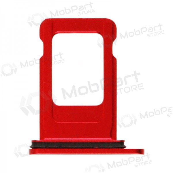 Apple iPhone 11 (Dual) SIM kortin pidike (punainen)