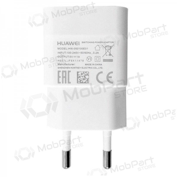 Laturi HW-050100E01 (1A) tarkoitettu  Huawei  (valkoinen)