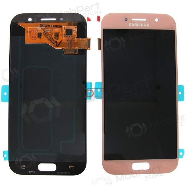 Samsung A520F Galaxy A5 (2017) näyttö (pinkki) (service pack) (alkuperäinen) Samsung A520F Galaxy A5 (2017) näyttö (pinkki) (service pack) (alkuperäinen)