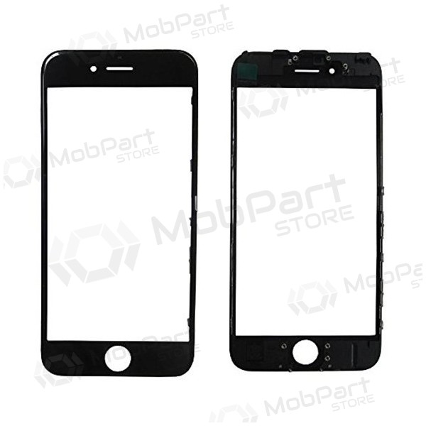 Apple iPhone 6 Plus Näytön lasi kehyksellä (musta) (for screen refurbishing) - Premium