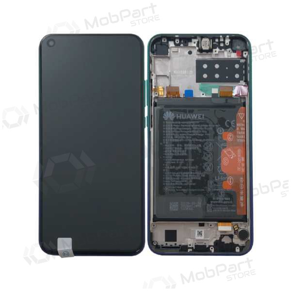 Huawei P40 Lite E näyttö (Aurora blue) (kehyksellä ja paristo) (service pack) (alkuperäinen) Huawei P40 Lite E näyttö (Aurora blue) (kehyksellä ja paristo) (service pack) (alkuperäinen)