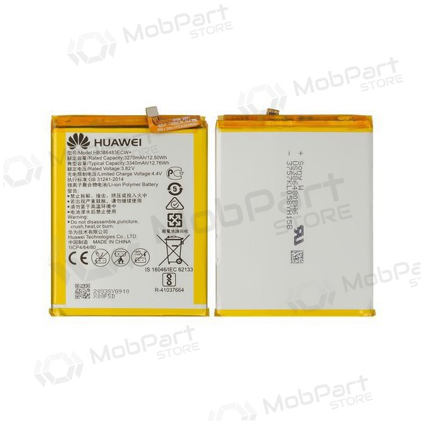 Huawei Mate 9 Lite / GR5 2017 / Honor 6X paristo, akumuliatorius (HB446486ECW) (alkuperäinen) Huawei Mate 9 Lite / GR5 2017 / Honor 6X paristo, akumuliatorius (HB446486ECW) (alkuperäinen)