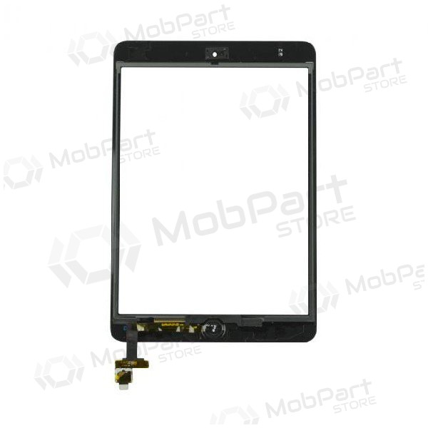 Apple iPad mini / iPad mini 2 kosketuslasi (su Home mygtuku ja laikikliais, ja IC) (musta) Apple iPad mini / iPad mini 2 kosketuslasi (su Home mygtuku ja laikikliais, ja IC) (musta)