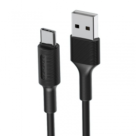 USB kaapeli Borofone BX1 Type-C 1.0m (musta)