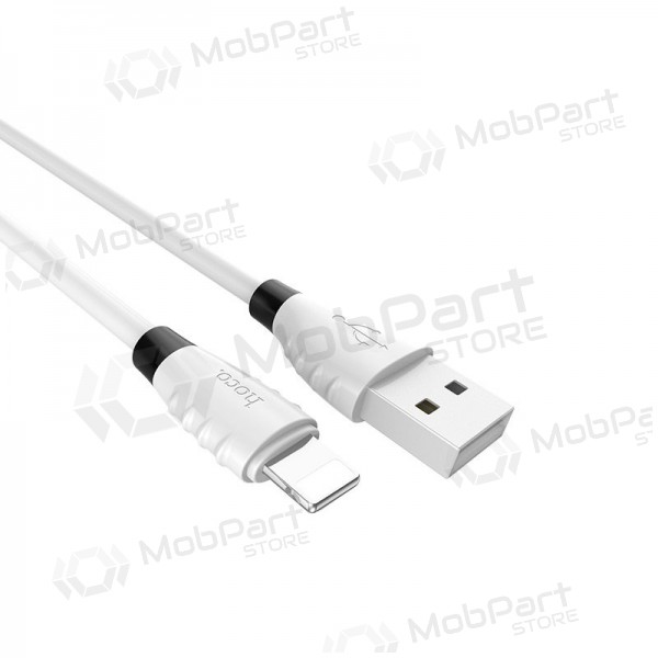 USB kaapeli HOCO X27 lightning 1.2m (valkoinen)