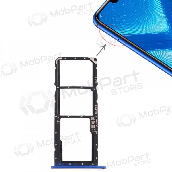 Huawei Honor 8X SIM kortin pidike (sininen)