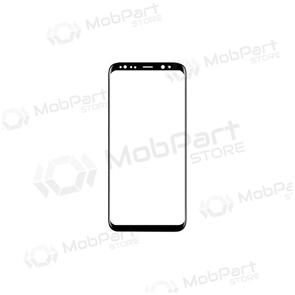 Samsung G955F Galaxy S8 Plus Näytön lasi (musta) (for screen refurbishing)