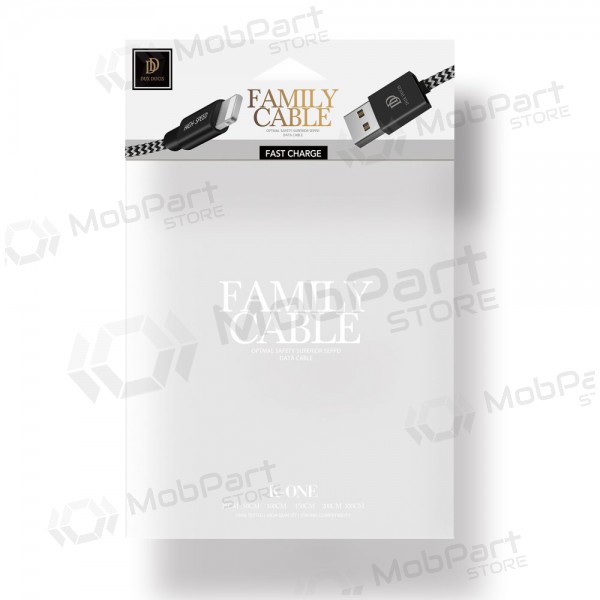 USB kaapeli Dux Ducis K-ONE Lightning FastCharging 1.0m