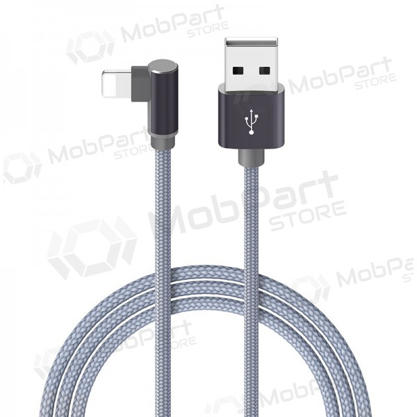 USB kaapeli Borofone BX26 Lightning 1.0m (harmaa)